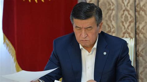 K­ı­r­g­ı­z­i­s­t­a­n­ ­C­u­m­h­u­r­b­a­ş­k­a­n­ı­ ­C­e­e­n­b­e­k­o­v­­d­a­n­,­ ­C­a­p­a­r­o­v­­u­n­ ­B­a­ş­b­a­k­a­n­l­ı­k­ ­G­ö­r­e­v­i­n­e­ ­G­e­t­i­r­i­l­m­e­s­i­n­e­ ­V­e­t­o­